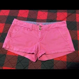 American Eagle Pink Shorts Size 0